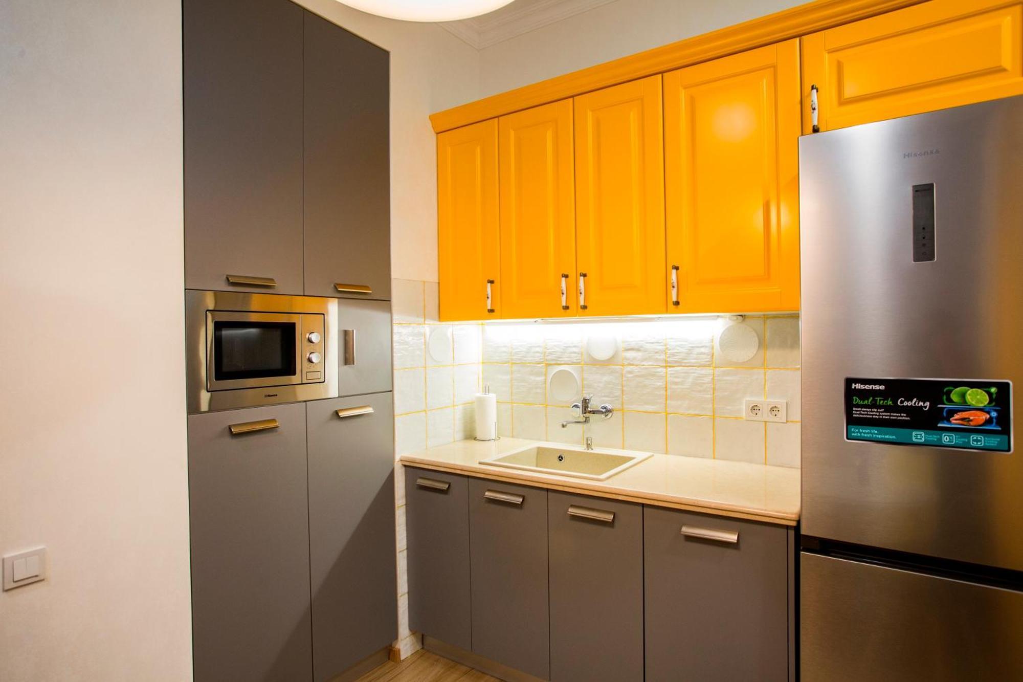 Yellow Apartment In Avlabari Tbilisi Exteriér fotografie