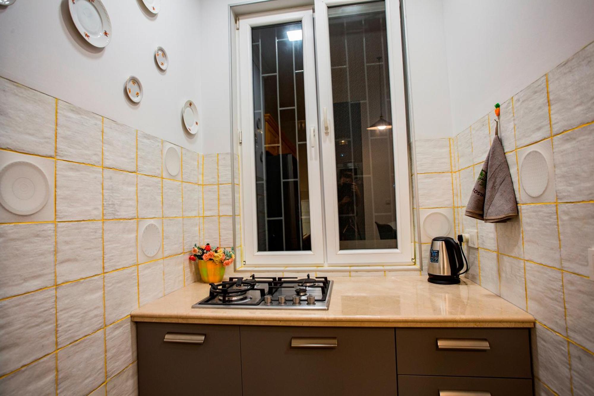 Yellow Apartment In Avlabari Tbilisi Exteriér fotografie